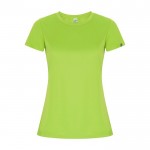 Sport-T-Shirt aus 50% rPET für Damen, 135 g/m2, Roly farbe neongrün