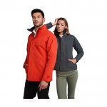 Wasserdichte Unisex-Jacke aus 100% Polyester, 400 g/m2, Roly farbe marineblau Lifestyle-Bild 2