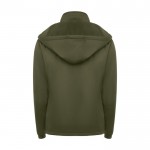 Wasserdichte Unisex-Jacke aus Polyester, 85 g/m2, Roly farbe militärgrün zweite Rückansicht