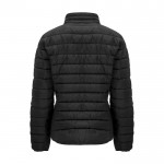 Gefütterte Damen-Jacke aus 100% Polyester, 290 g/m2, Roly farbe schwarz zweite Rückansicht