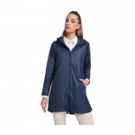 Regenmantel aus Polyester für Damen, 210 g/m2, Roly farbe marineblau Lifestyle-Bild