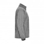 3-lagige Unisex-Fleecejacke aus Polyester, 300 g/m2, Roly farbe grau zweite Seitenansicht