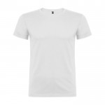 Herren-T-Shirt aus 100% Baumwolle, 155 g/m2, Roly Beagle farbe weiß