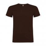 Herren-T-Shirt aus 100% Baumwolle, 155 g/m2, Roly Beagle farbe dunkelbraun