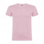 Herren-T-Shirt aus 100% Baumwolle, 155 g/m2, Roly Beagle farbe hellrosa