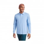 Herren-Piqué-Poloshirt aus 100% Baumwolle, 220 g/m2, Roly farbe gelb Lifestyle-Bild