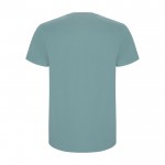 T-Shirt aus 100% Baumwolle für Herren, 190 g/m2, Roly farbe lagunenblau zweite Rückansicht