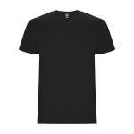 T-Shirt aus 100% Baumwolle für Herren, 190 g/m2, Roly farbe schwarz