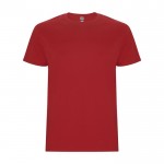 T-Shirt aus 100% Baumwolle für Herren, 190 g/m2, Roly farbe rot