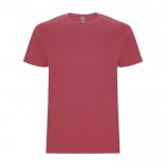 T-Shirt aus 100% Baumwolle für Herren, 190 g/m2, Roly farbe fuchsrot