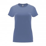 T-Shirt aus 100% Baumwolle für Damen, 170 g/m2, Roly farbe jeansblau