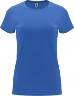 T-Shirt aus 100% Baumwolle für Damen, 170 g/m2, Roly farbe rivierablau