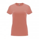 T-Shirt aus 100% Baumwolle für Damen, 170 g/m2, Roly farbe lachsfarbig