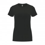 T-Shirt aus 100% Baumwolle für Damen, 170 g/m2, Roly farbe graphit