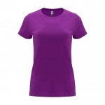 T-Shirt aus 100% Baumwolle für Damen, 170 g/m2, Roly farbe purpurfarben