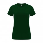 T-Shirt aus 100% Baumwolle für Damen, 170 g/m2, Roly farbe flaschengrün