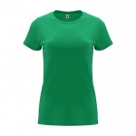 T-Shirt aus 100% Baumwolle für Damen, 170 g/m2, Roly farbe grün