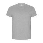 T-Shirt de 100% Bio-Baumwolle für Herren, 160 g/m2, Roly farbe hellgrau