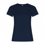 T-Shirt aus 100% Bio-Baumwolle für Damen, 160 g/m2, Roly farbe marineblau