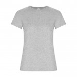 T-Shirt aus 100% Bio-Baumwolle für Damen, 160 g/m2, Roly farbe hellgrau