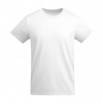 T-Shirt aus Bio-Baumwolle für Herren, 175 g/m2, Roly farbe weiß