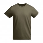 T-Shirt aus Bio-Baumwolle für Herren, 175 g/m2, Roly farbe militärgrün