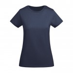 T-Shirt aus Bio-Baumwolle für Damen, 175 g/m2, Roly farbe marineblau