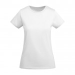 T-Shirt aus Bio-Baumwolle für Damen, 175 g/m2, Roly farbe weiß