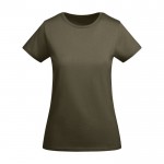 T-Shirt aus Bio-Baumwolle für Damen, 175 g/m2, Roly farbe militärgrün