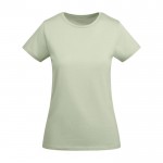 T-Shirt aus Bio-Baumwolle für Damen, 175 g/m2, Roly farbe pastellgrün