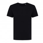 Damen T-Shirt aus recycelter Baumwolle slim fit, 160 g/m2, Iqoniq farbe schwarz