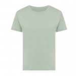 Damen T-Shirt aus recycelter Baumwolle slim fit, 160 g/m2, Iqoniq farbe olivgrün