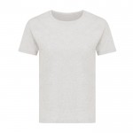 Damen T-Shirt aus recycelter Baumwolle slim fit, 160 g/m2, Iqoniq farbe hellgrau