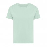 Damen T-Shirt aus recycelter Baumwolle slim fit, 160 g/m2, Iqoniq farbe hellgrün