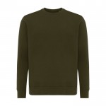 Unisex Sweatshirt aus recycelter Baumwolle slimfFit, 280 g/m2 Iqoniq farbe khaki