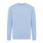 Unisex Sweatshirt aus recycelter Baumwolle slimfFit, 280 g/m2 Iqoniq farbe cyan-blau