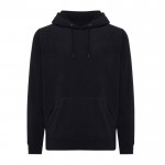 Unisex Sweatshirt aus recycelter Baumwolle casual fit, 240 g/m2 Iqoniq farbe schwarz