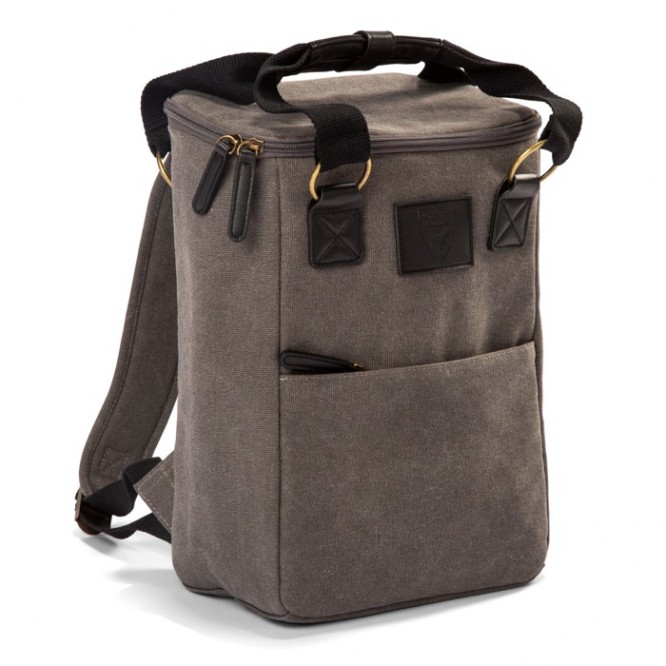 Isothermischer Canvas-Rucksack mit Taschenfunktion, 10 L