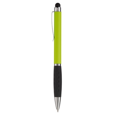 Kugelschreiber mit Drehmechanismus mit Touchpen, blaue Tinte
