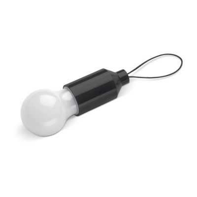 1 LED-Taschenlampe mit Griff zum Aufhängen am Schlüsselbund