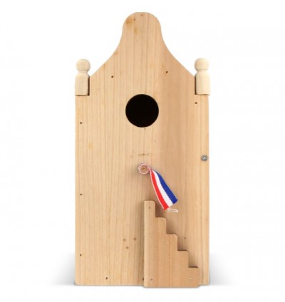 Holzhaus aus speziellem FSC-Holz für Vögel