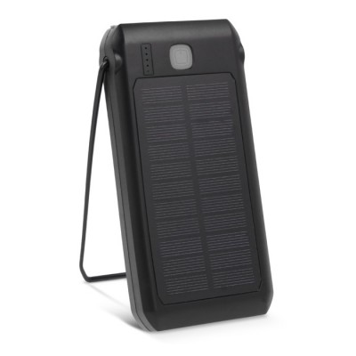 Powerbank und solarbetriebene wiederaufladbare Taschenlampe