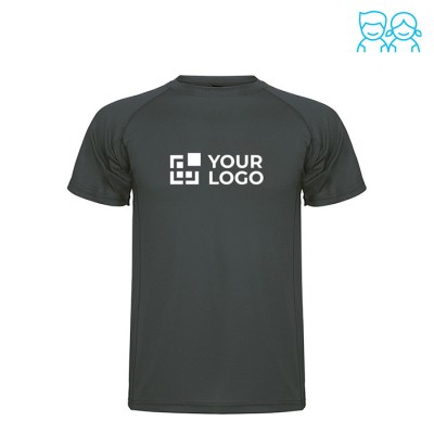 Piqué Sport-T-Shirt für Kinder aus Polyester, 150 g/m2, Roly