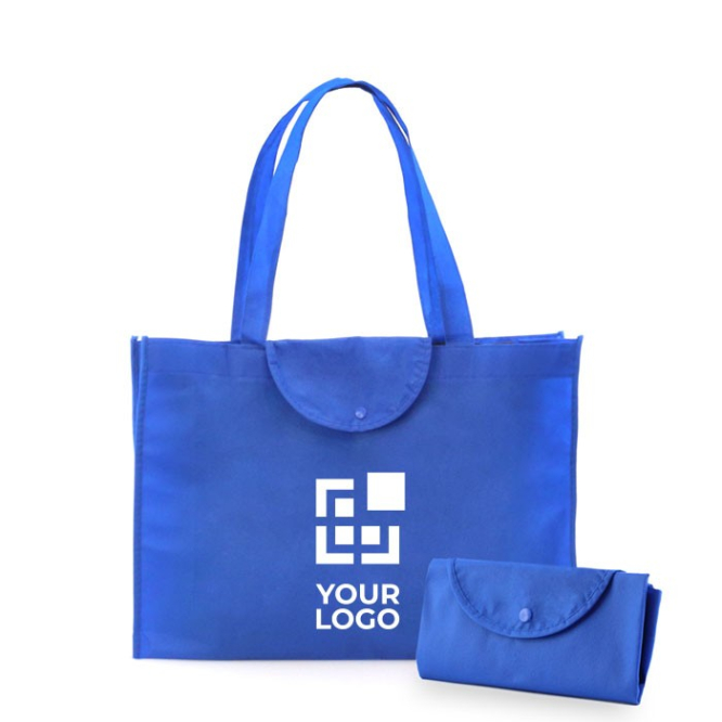 Faltbare Non-Woven-Tasche 90 g/m2 Ansicht mit Druckbereich