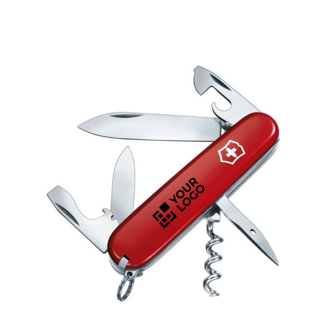 Edelstahl-Taschenmesser der Marke Victorinox, 12 Funktionen