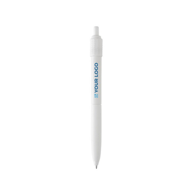 Antistress-Stift aus recyceltem Plastik, blaue Dokumental®-Tinte