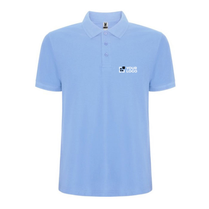 Herren-Piqué-Polo aus Materialmix, 190 g/m2, Roly