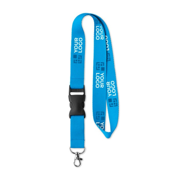 Lanyard aus Polyester mit abnehmbarer Schnalle als Werbemittel