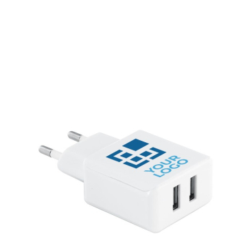 Stecker und Ladegerät mit 2 USB-Anschlüssen: 2 5V/1-2.1A