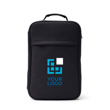 Rucksack mit gepolsterter und wasserdichter Tasche als Werbegeschenk mit Logo